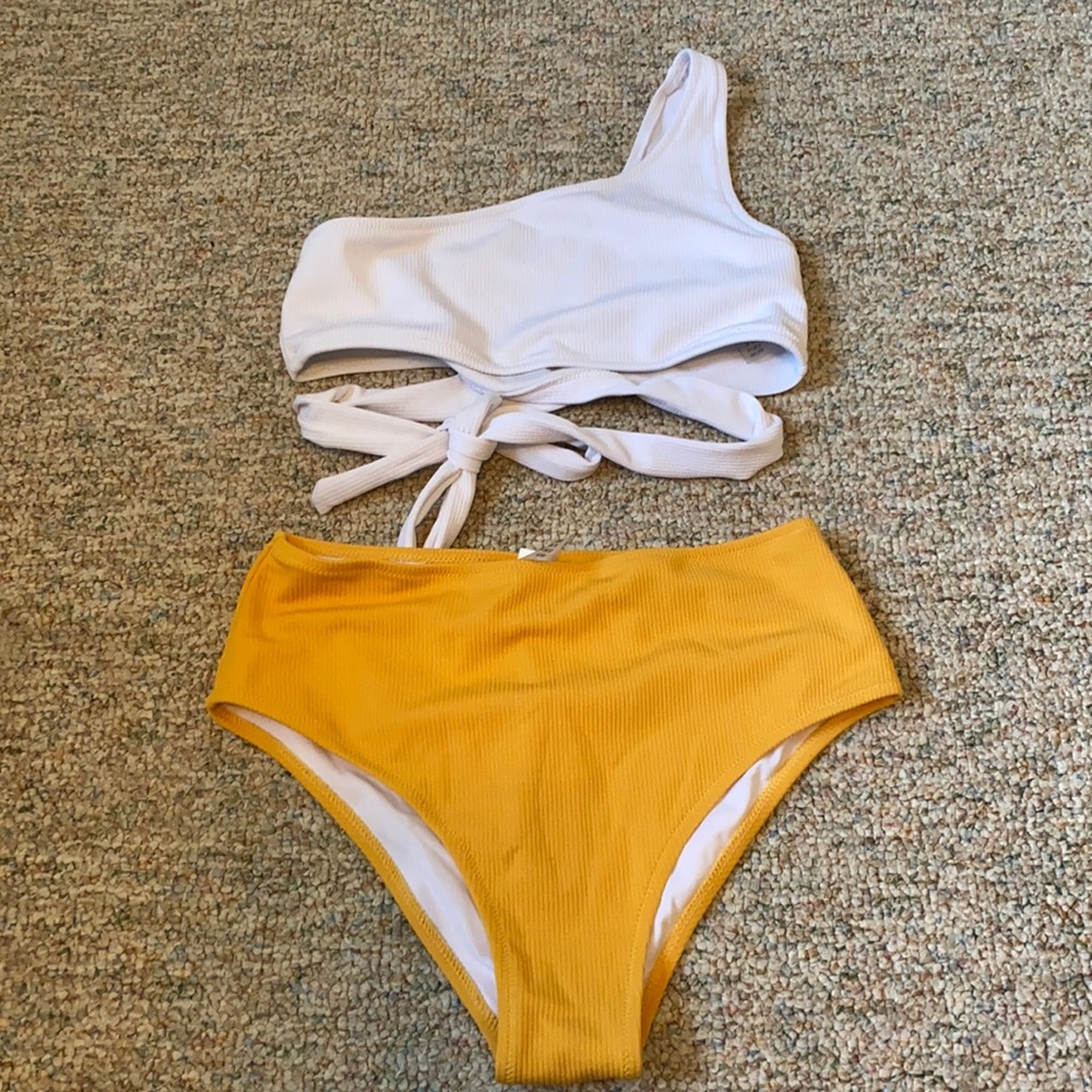 ZAFUL one shoulder bathing suit